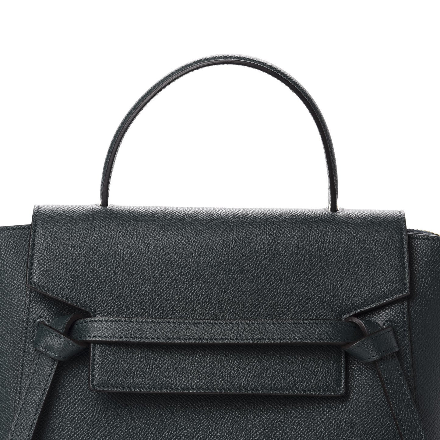 Baby Grained Calfskin Micro Belt Bag Amazone