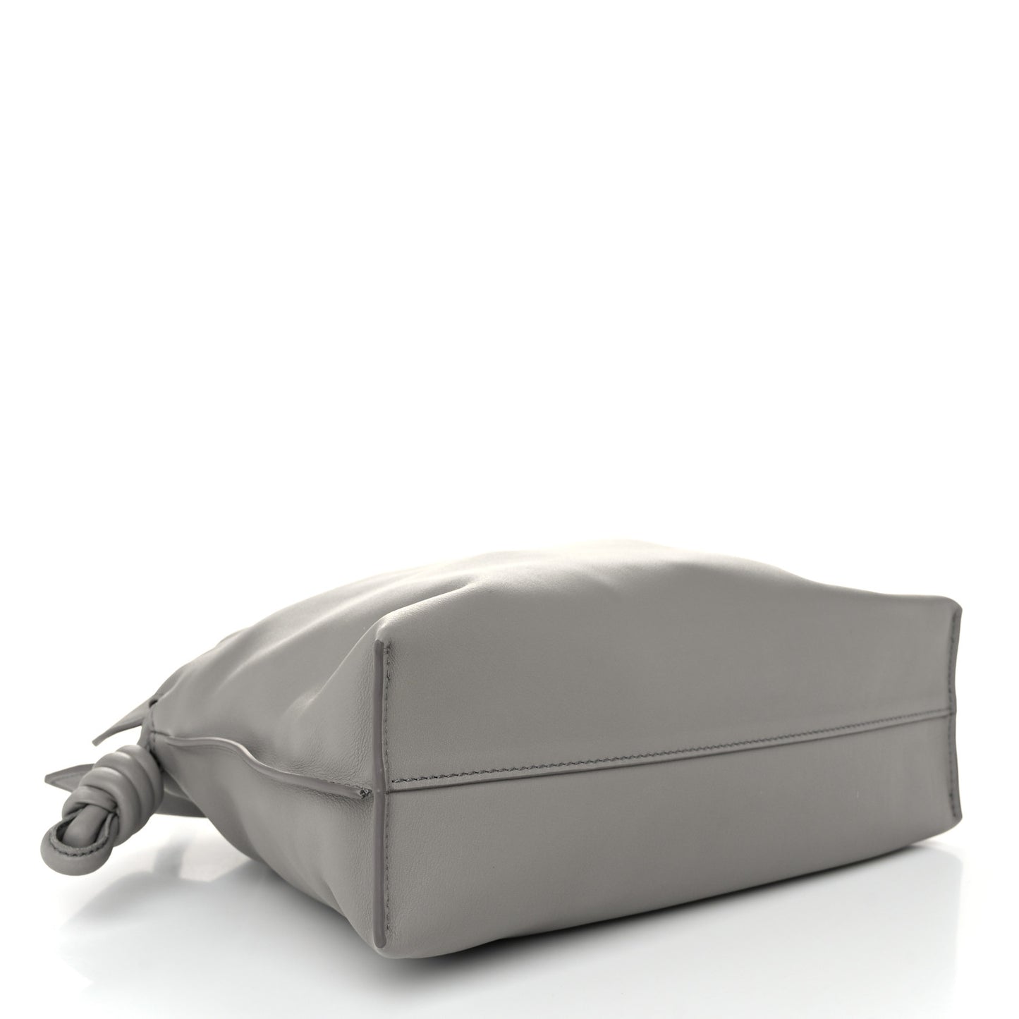 Nappa Medium Flamenco Knot Bag Ghost