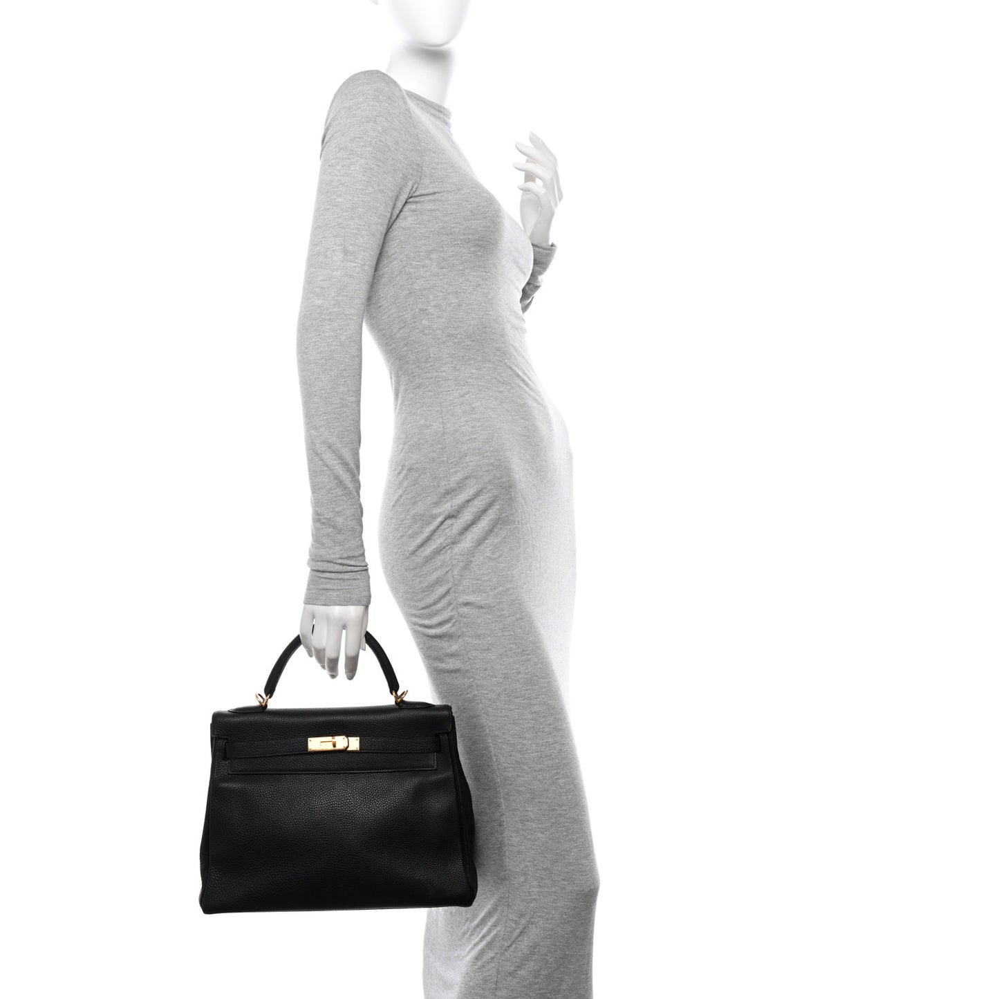 Togo Kelly Retourne 32 Black