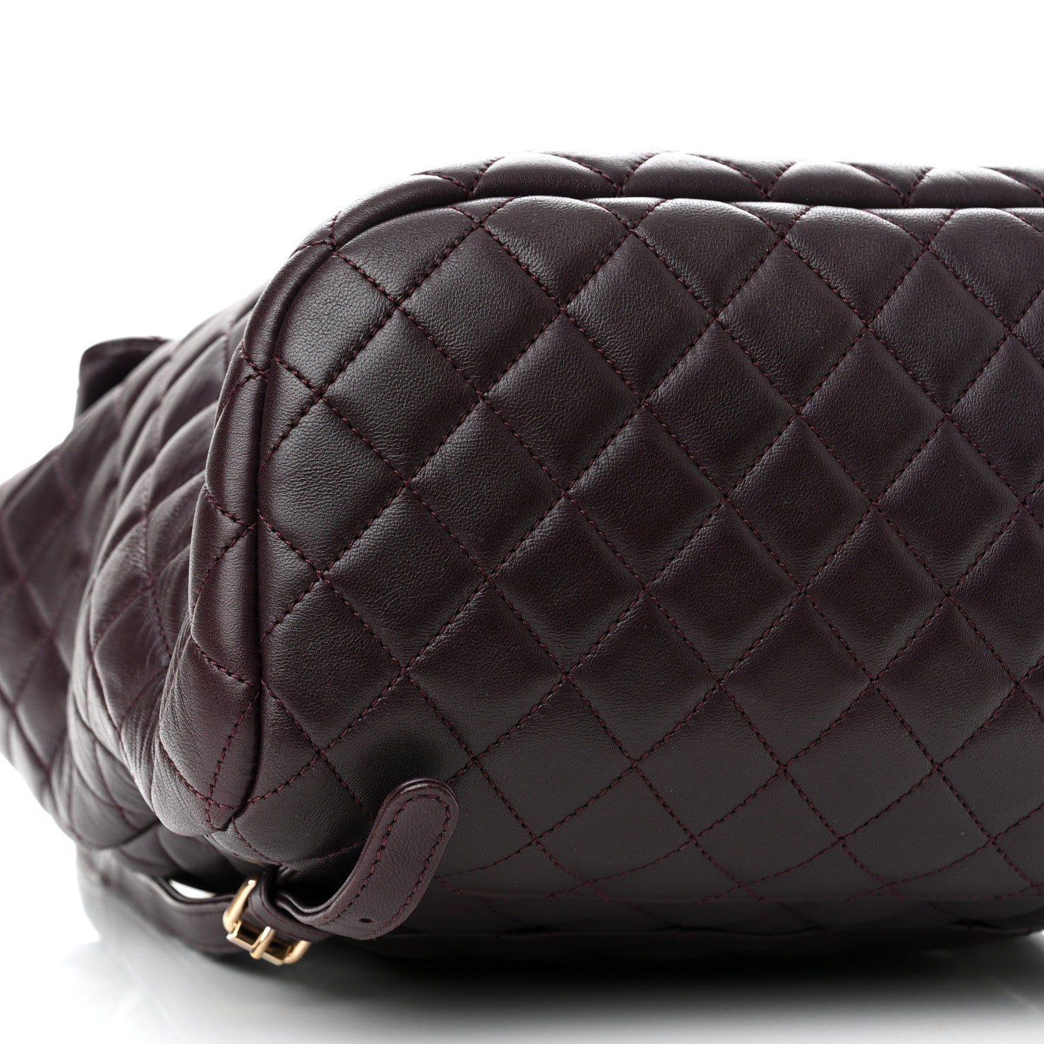 Chanel Lambskin Quilted Large Urban Spirit Backpack Dark Purple 8 of 9