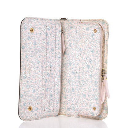 Louis Vuitton Monogram Fleuri Insolite Wallet Rose 5 of 9