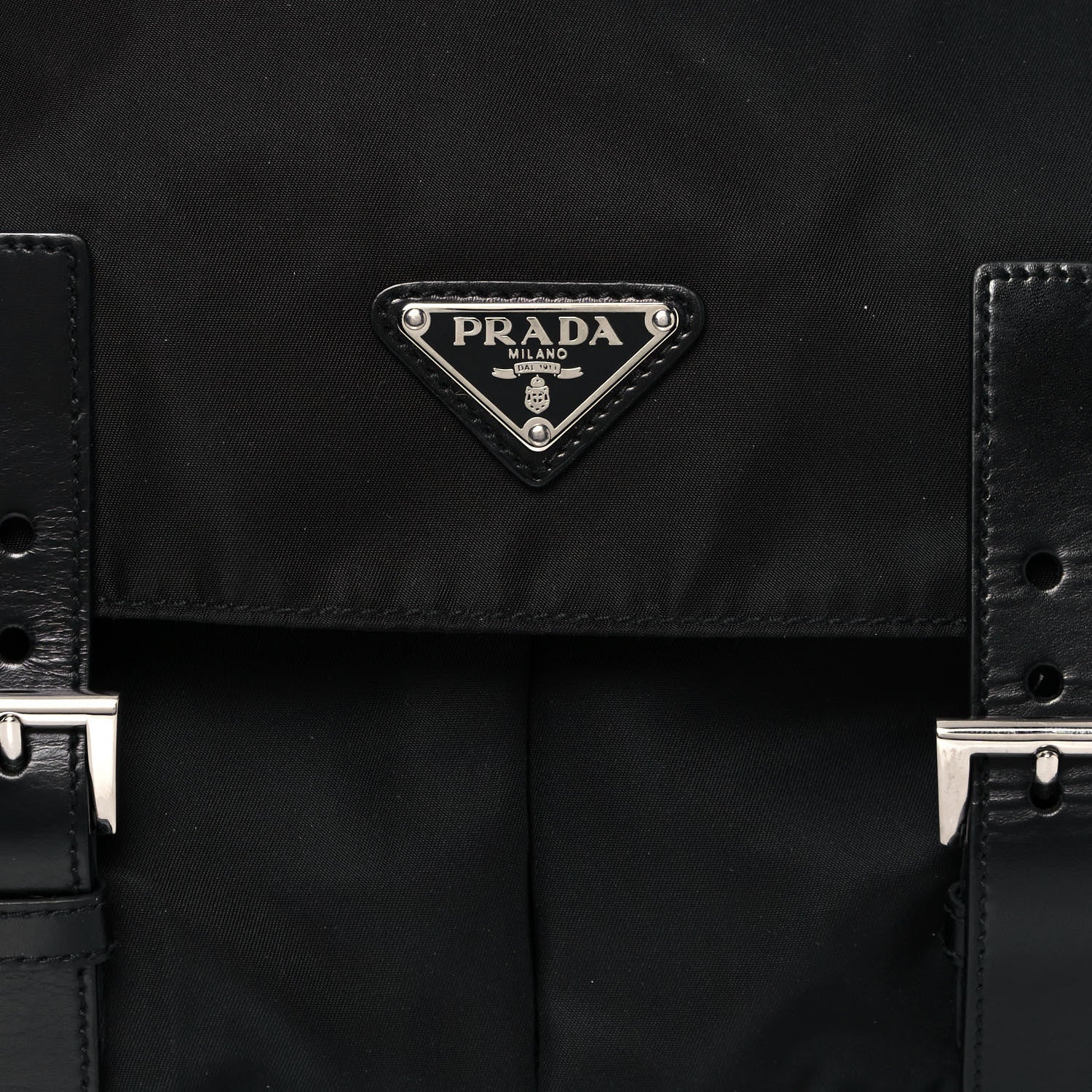 Prada Tessuto Nylon Vela Messenger Bag Black 6 of 12