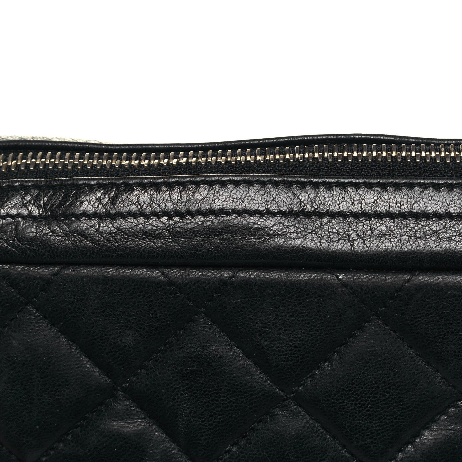 Chanel Lambskin Quilted Shoulder Bag Black 16 of 19