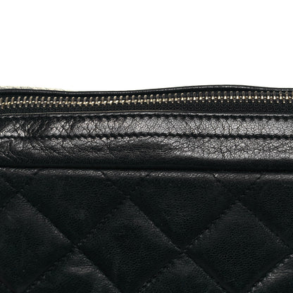 Chanel Lambskin Quilted Shoulder Bag Black 16 of 19