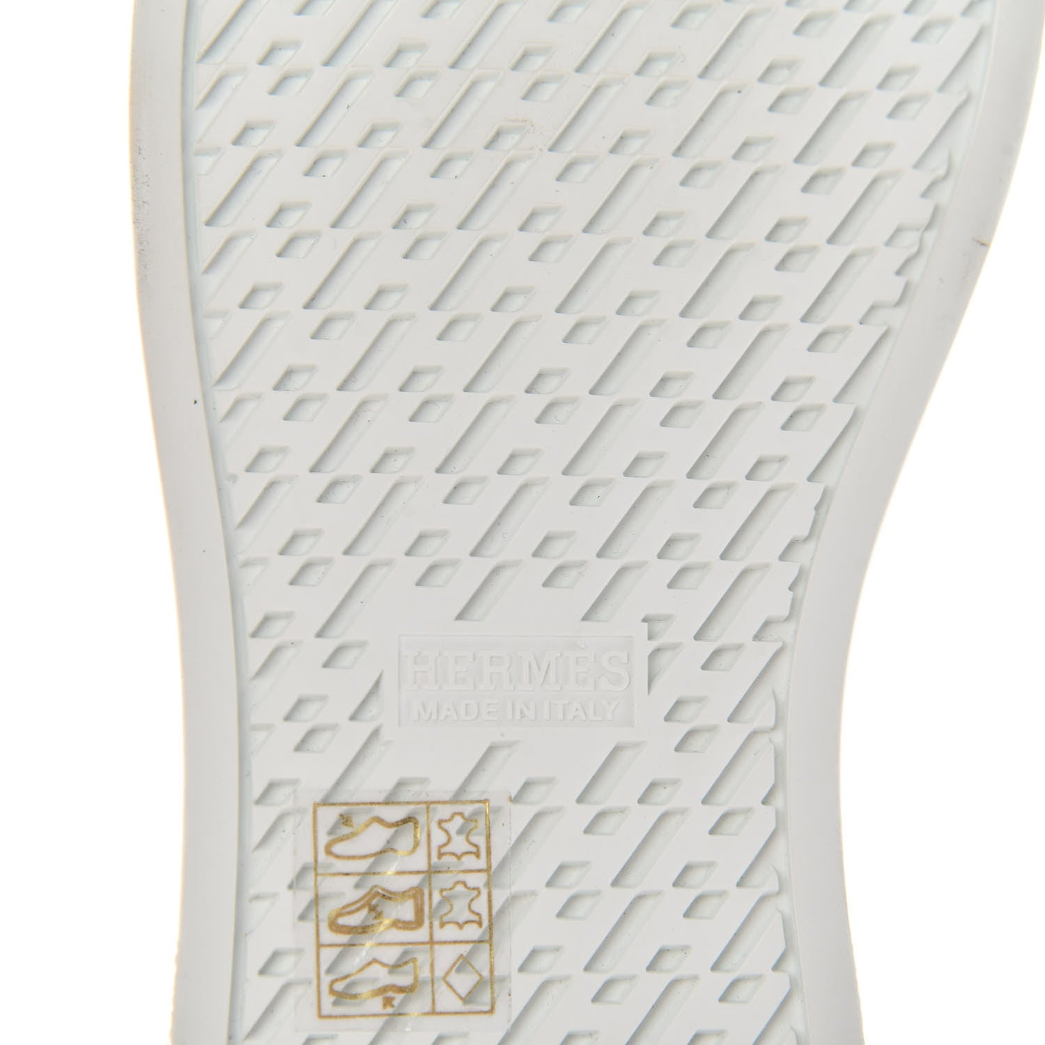 Hermes Nappa Womens Avantage Sneakers 38 White Argent 9 of 11