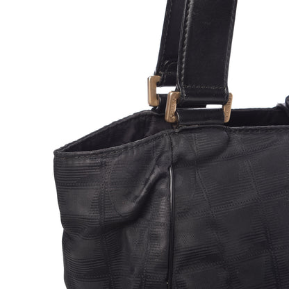 Chanel Nylon Travel Shoulder Bag Black 12 of 12