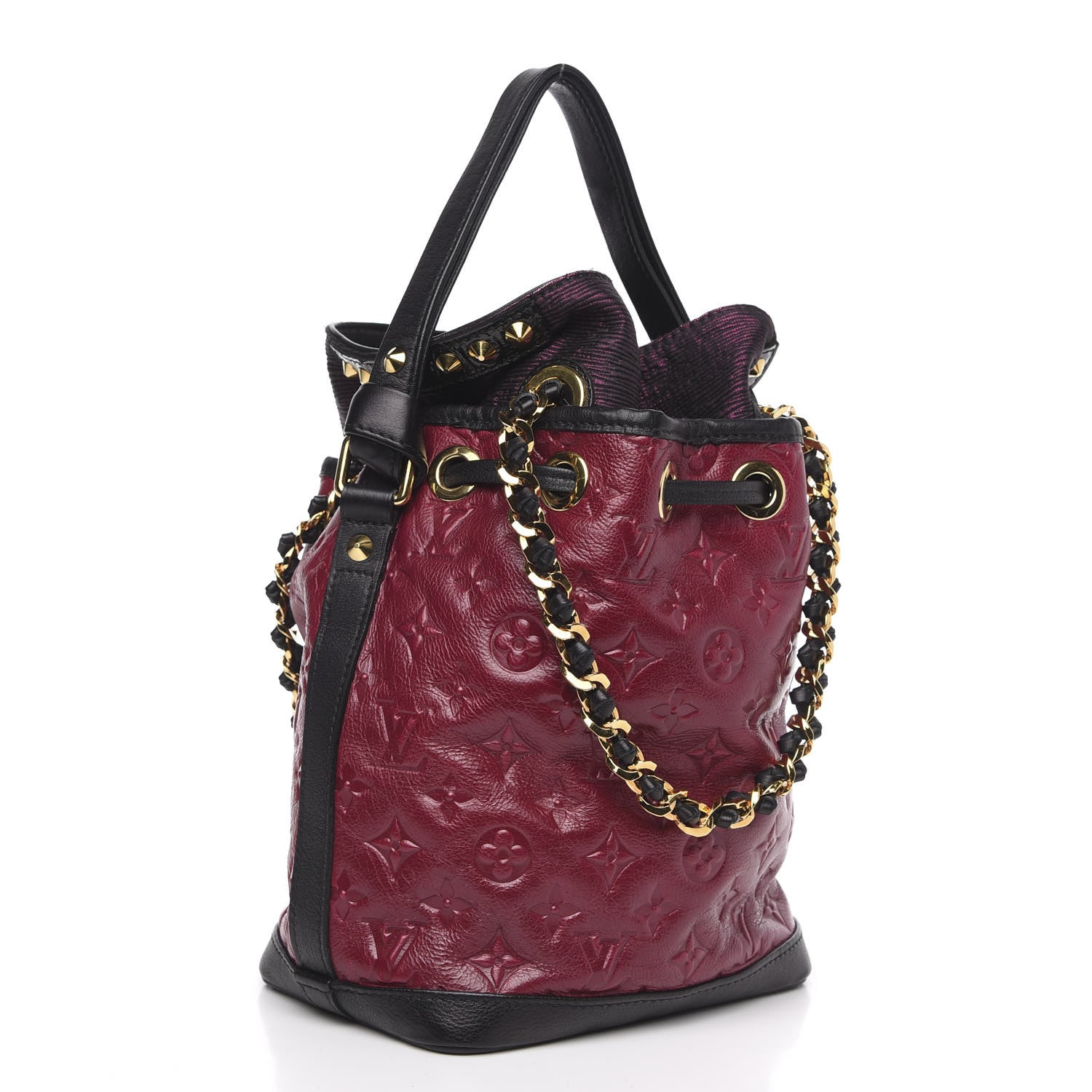 Louis Vuitton Monogram Double Jeu Neo Noe Cranberry 3 of 13