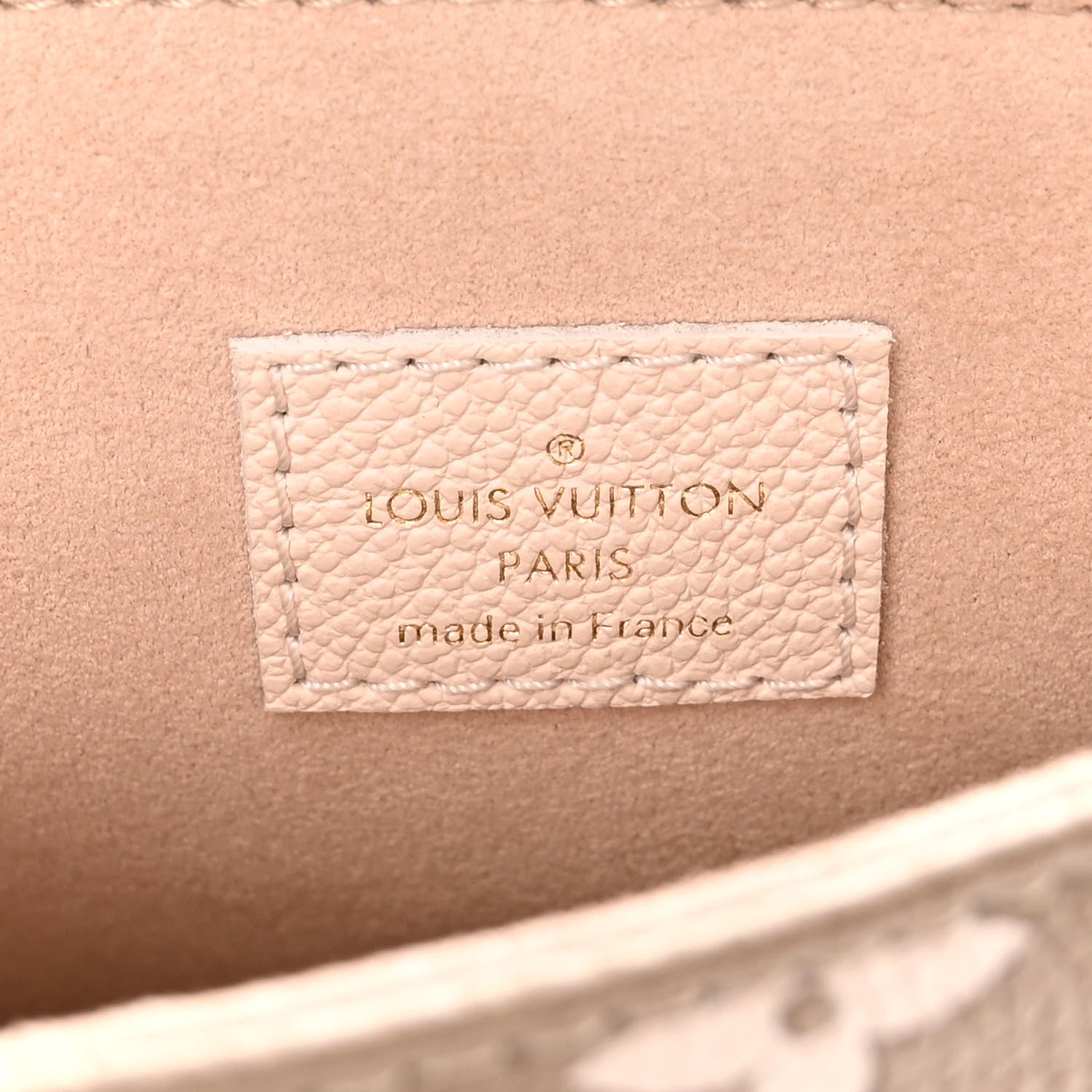 Louis Vuitton Empreinte Monogram Spring In The City Tiny Backpack Kaki Beige Cream 6 of 9