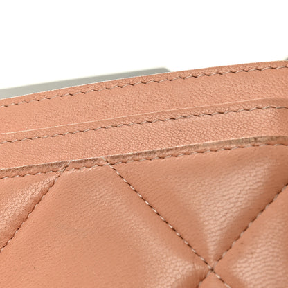 Chanel Lambskin Quilted 19 Card Holder Beige 9 of 10