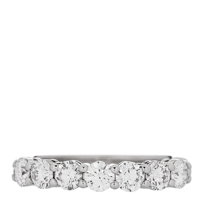 Tiffany Platinum Diamond .91ctw 3.5mm Embrace Band Ring 50 5.5 1 of 5