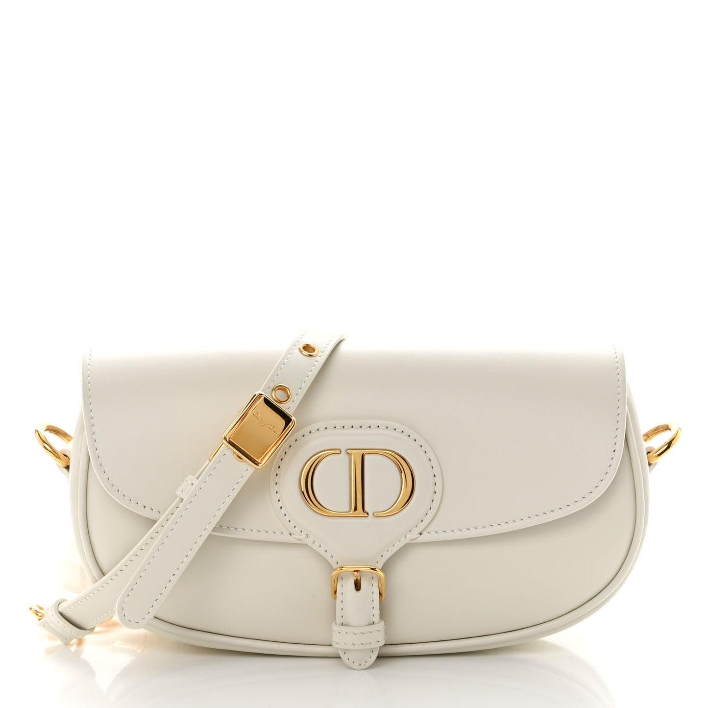 Box Calfskin East West Bobby Bag Latte