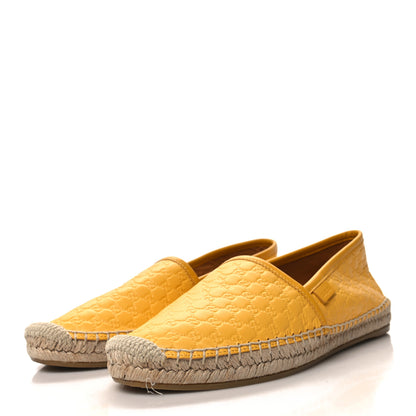 Gucci Microguccissima Soft Espadrilles 36.5 New Buttercup 3 of 9