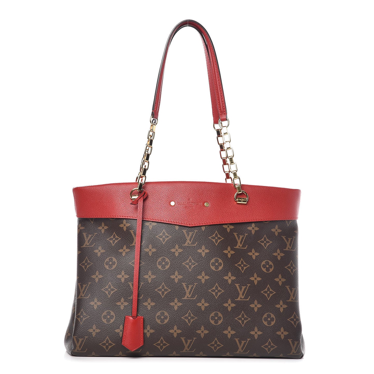 Monogram Pallas Shopper Cherry