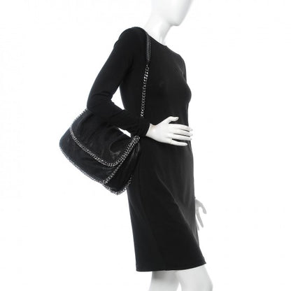 Stella McCartney Shaggy Deer Falabella Messenger Black 2 of 9