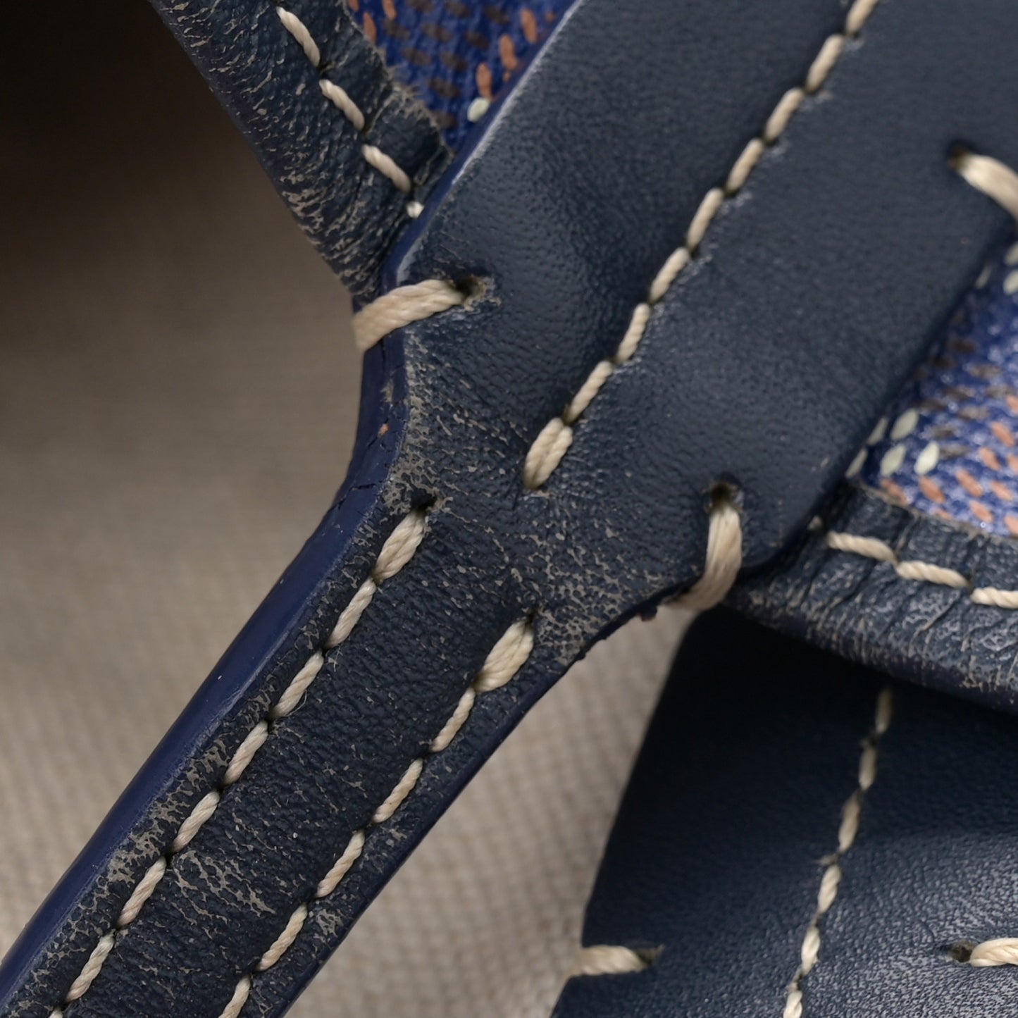 Goyardine Saint Louis PM Navy