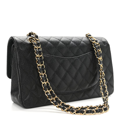 Chanel Caviar Quilted Medium Double Flap Black 4 of 9