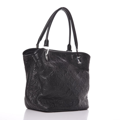 Louis Vuitton Monogram Lambskin Antheia Lilia PM Black 2 of 8