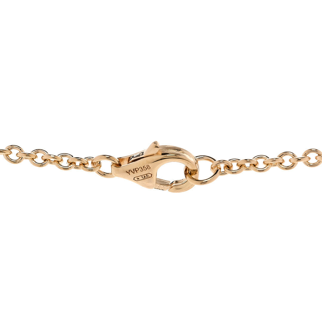 18K Yellow Gold Interlocking LOVE Necklace