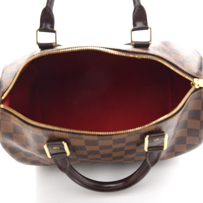 Louis Vuitton Damier Ebene Speedy 30 5 of 10