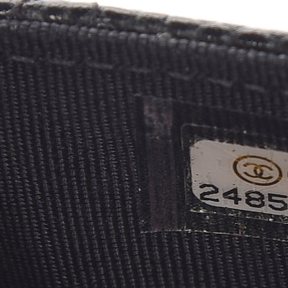 Chanel Caviar Quilted Flap Card Holder Black 10 of 11