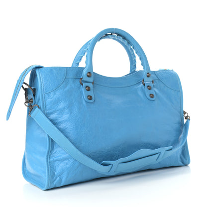 Balenciaga Agneau Classic Hardware City Bleu Azur Clair 3 of 9