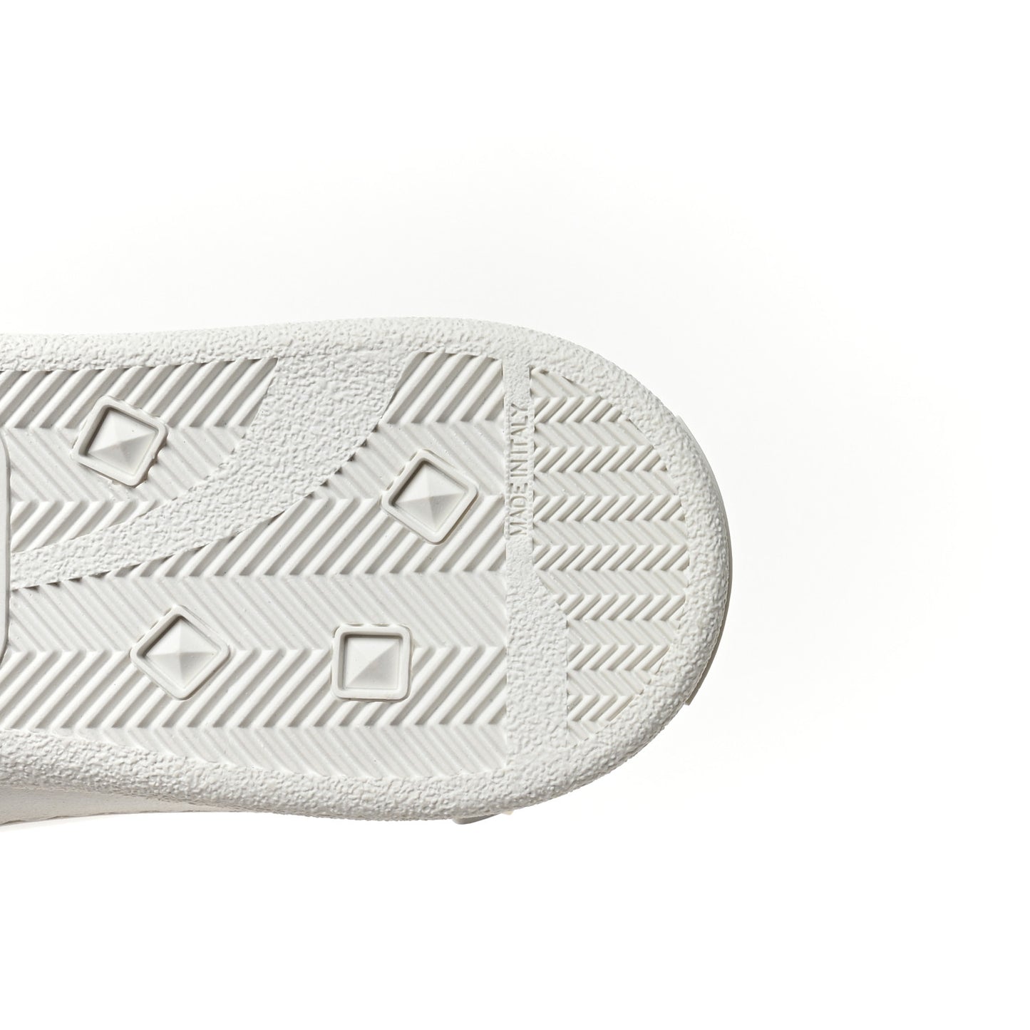 Calfskin Womens Backnet Sneakers 39.5 White