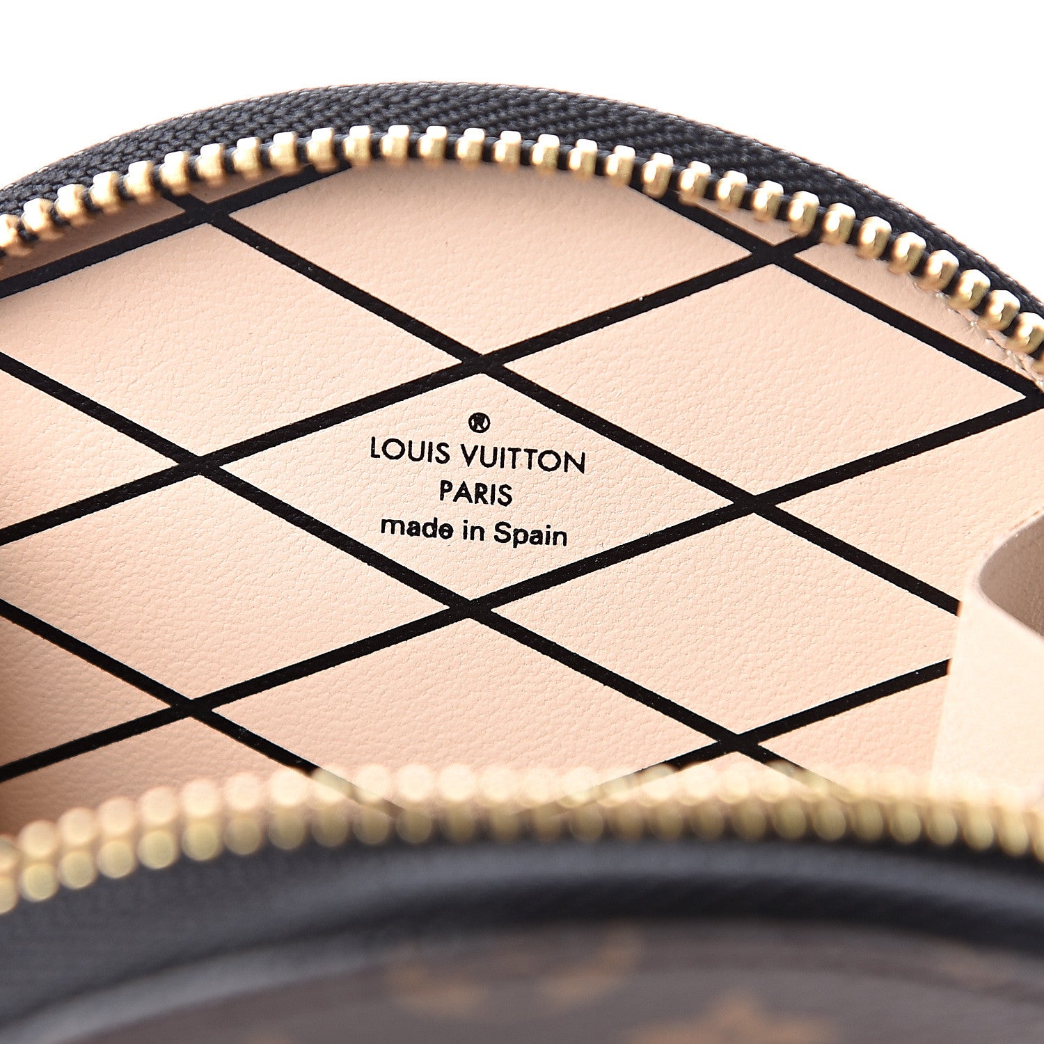 Louis Vuitton Calfskin Monogram Micro Boite Chapeau Black 5 of 7