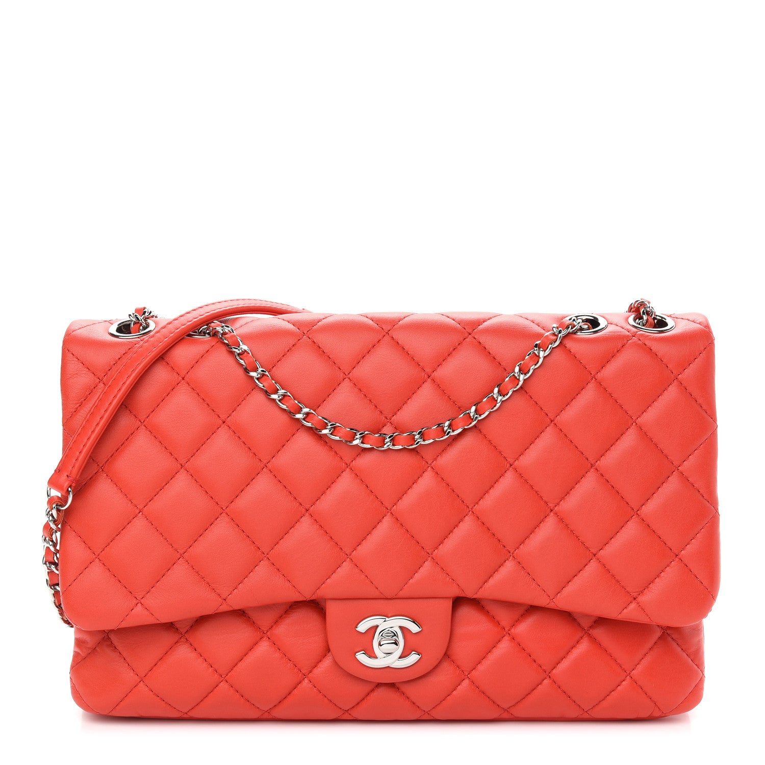 Chanel Calfskin Quilted Tender Touch Flap Bag Red 1 of 9