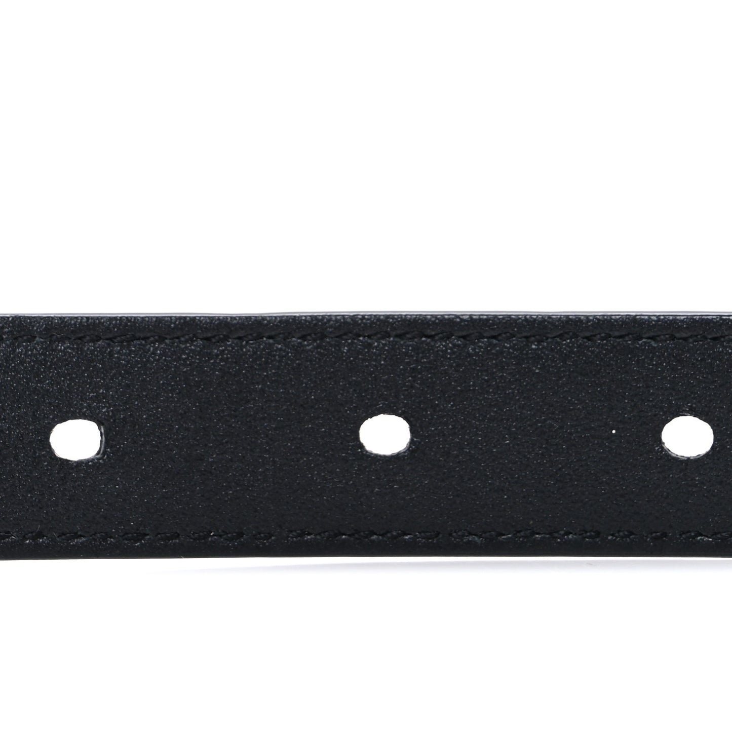 Smooth Calfskin Monogram Square Buckle Belt 85 34 Black