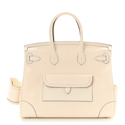 Hermes Toile Goeland Swift Cargo Birkin 35 Nata 4 of 30