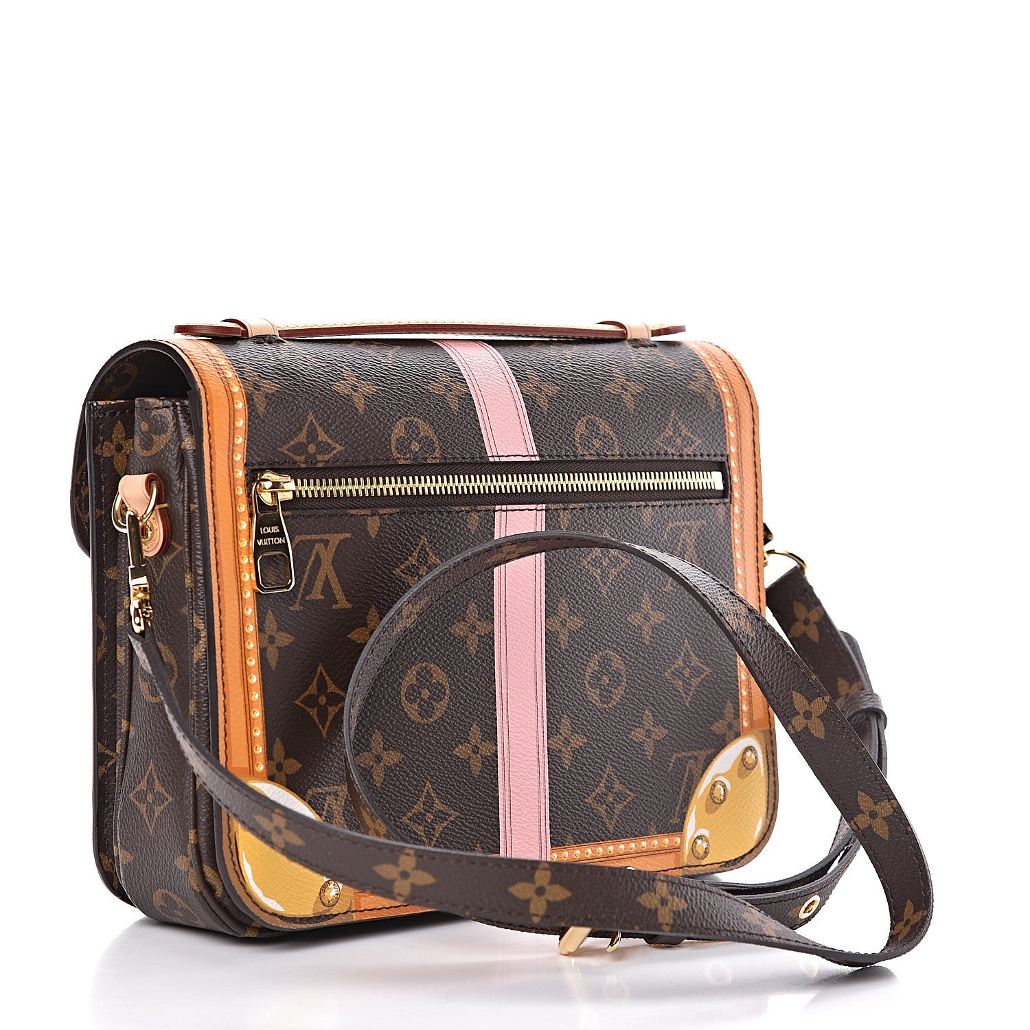 Louis Vuitton Monogram Summer Trunks Pochette Metis 3 of 10