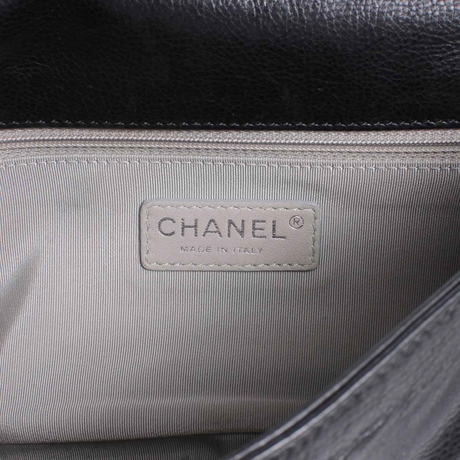 Chanel Calfskin On the Bund Medium Flap Black 6 of 8