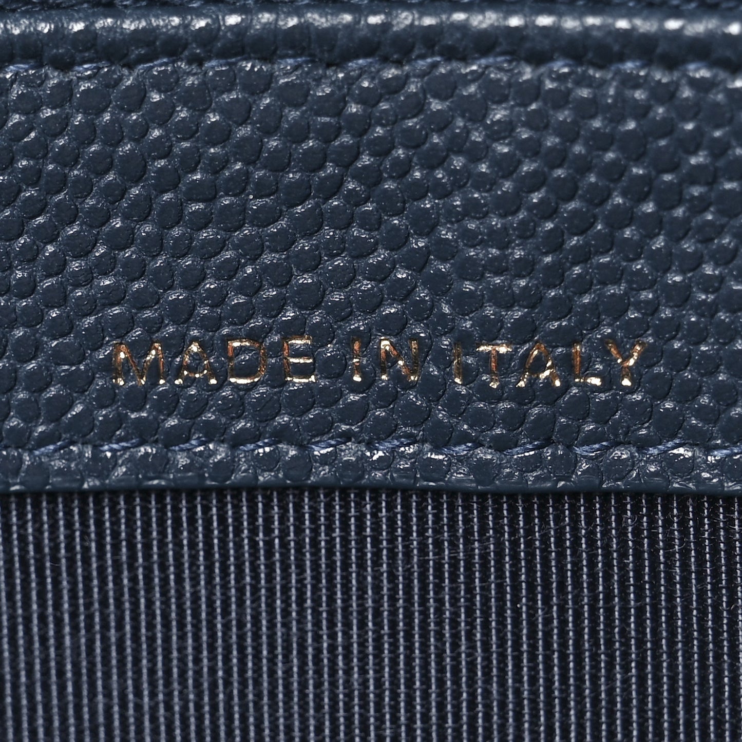 Caviar Quilted Small Clutch With Chain Blue