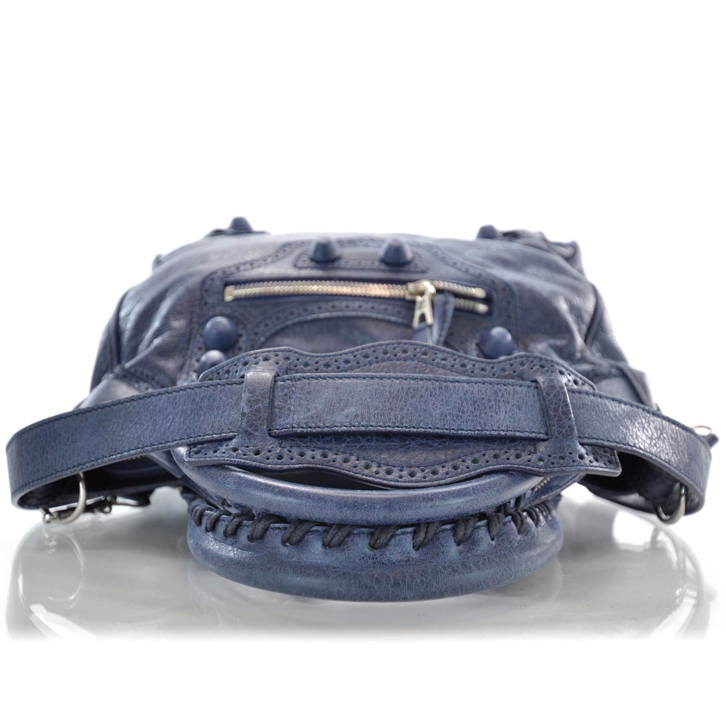 Agneau Giant Brogues Hardware Velo Dark Night