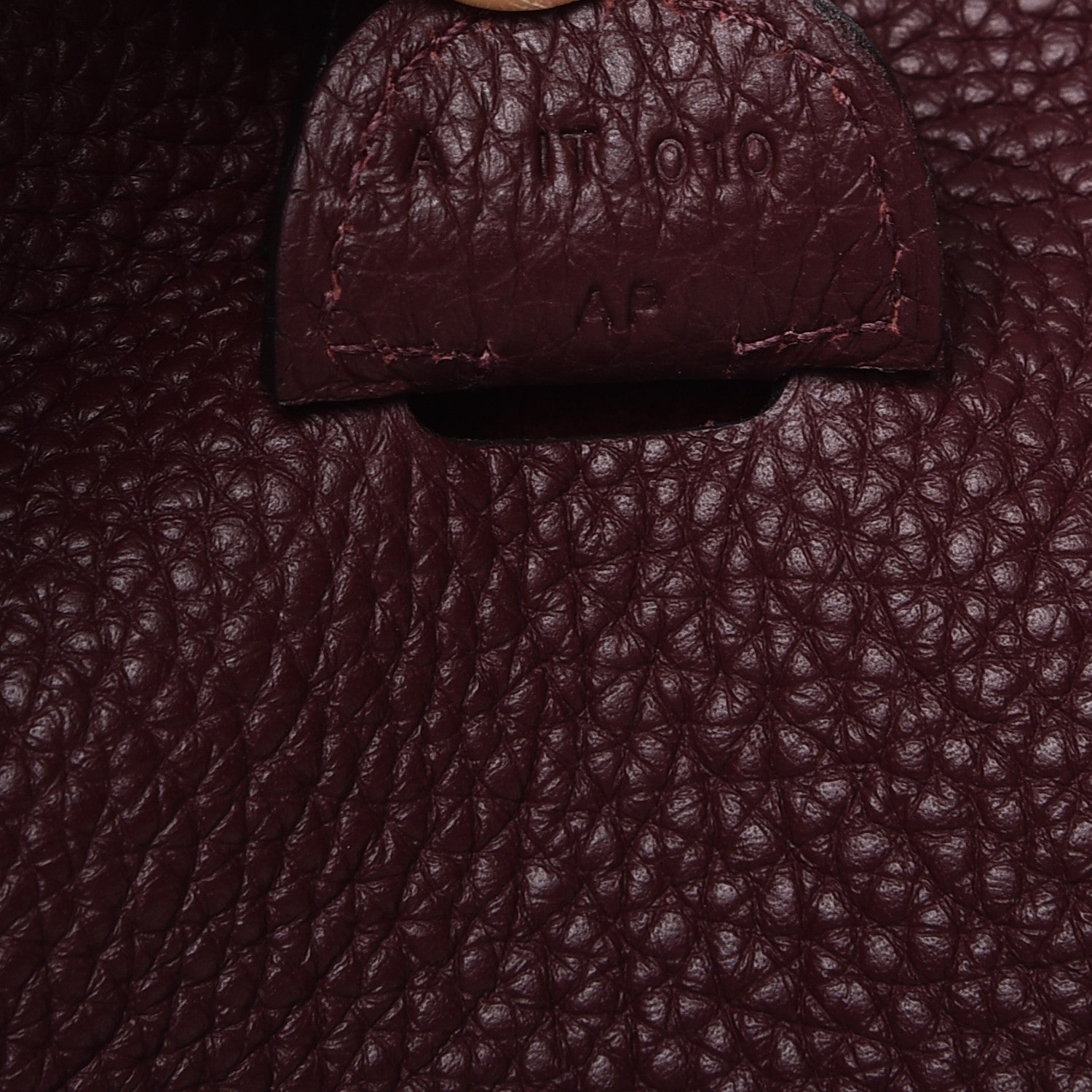 Hermes Taurillon Clemence Evelyne III PM Bordeaux 6 of 8