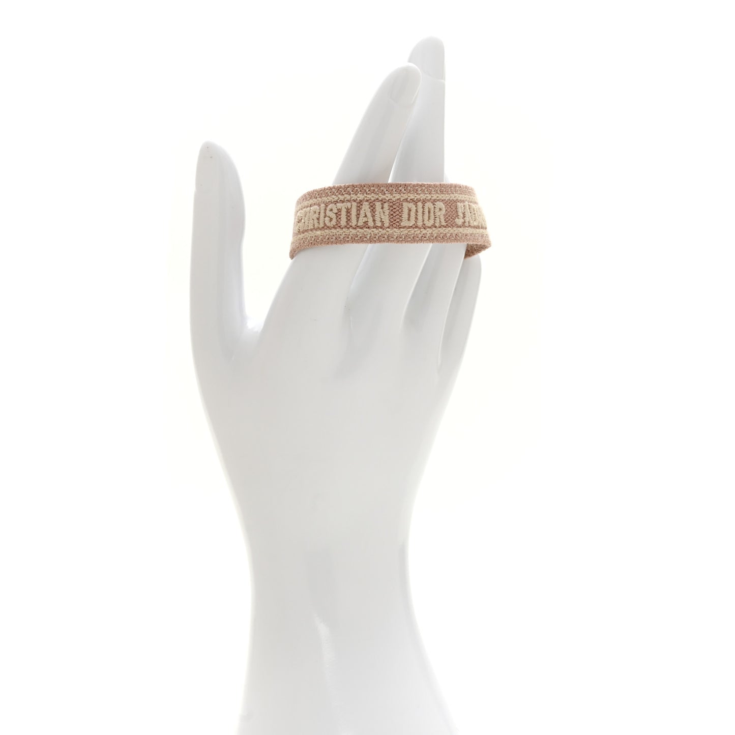 Woven Cotton J'Adior Friendship Bracelet Pink