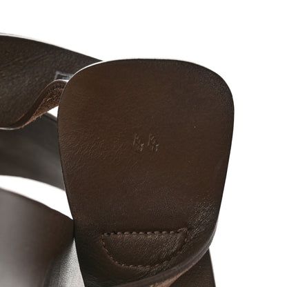 Hermes Suede Goatskin Mens Mumbai Sandals 44 8 of 11