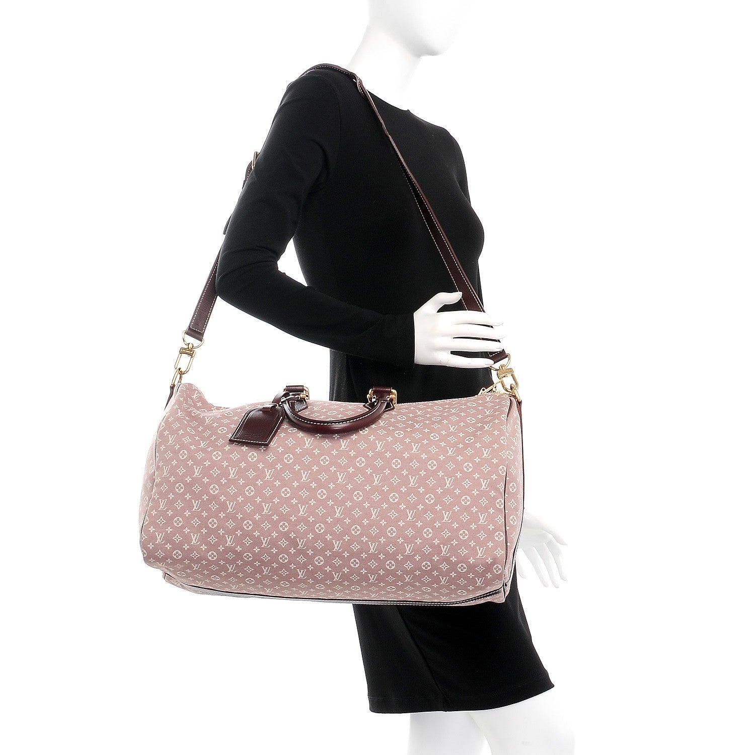 Louis Vuitton Monogram Idylle Speedy Voyage Bandouliere 45 Sepia 2 of 8