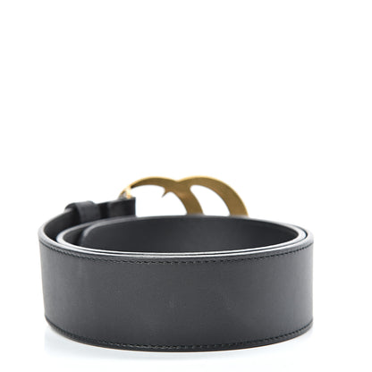 Gucci Calfskin Double G 40mm Belt 70 28 Black 3 of 6