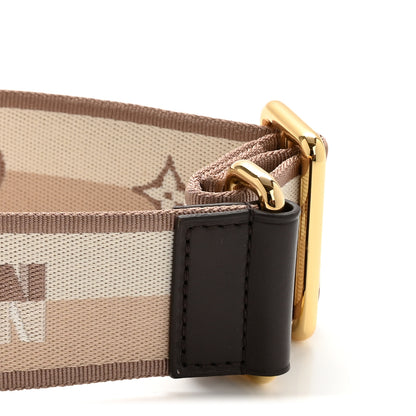 Louis Vuitton Jacquard Speedy Bandouliere 20 Shoulder Strap Beige Brown 4 of 4