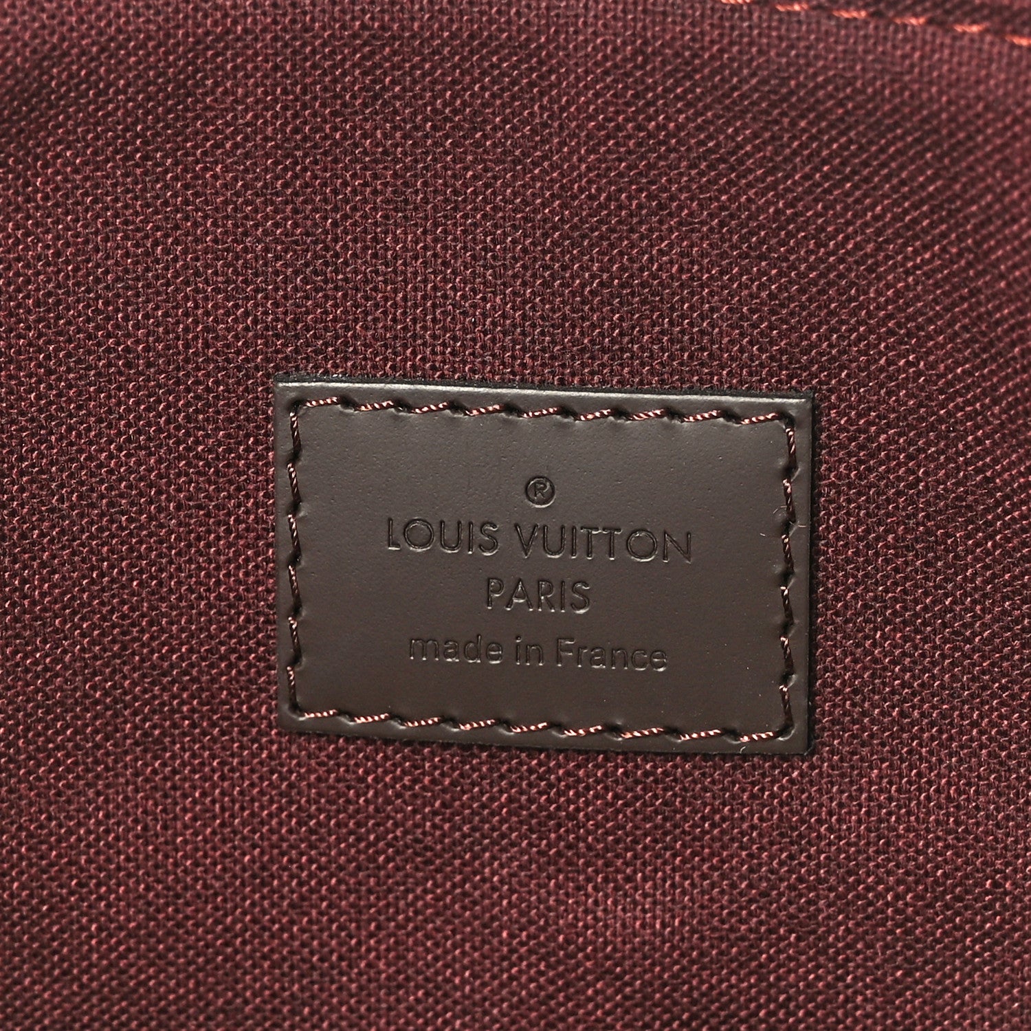 Louis Vuitton Damier Ebene Iena MM 6 of 8