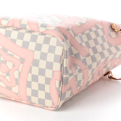 Louis Vuitton Damier Azur Tahitienne Neverfull MM 10 of 10