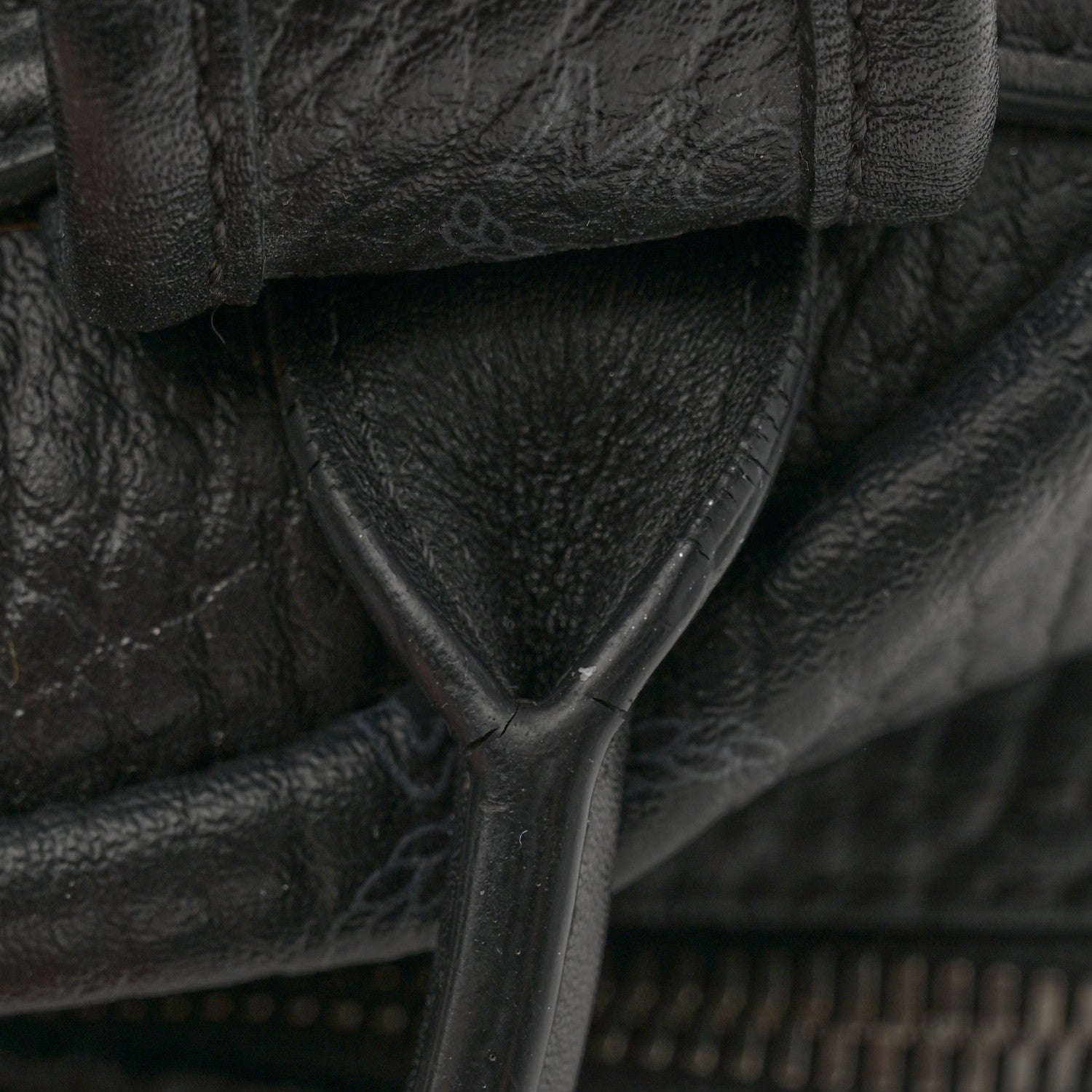 MCM Visetos Small Side Stud Stark Backpack Black 12 of 13