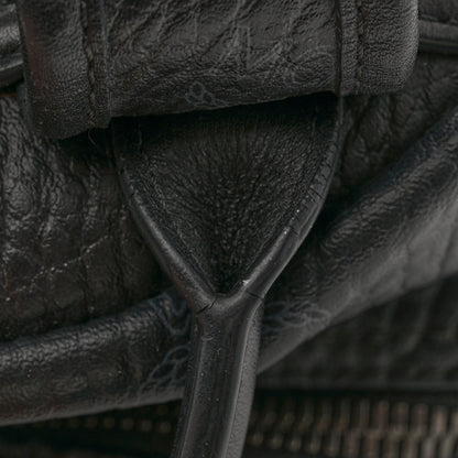 MCM Visetos Small Side Stud Stark Backpack Black 12 of 13