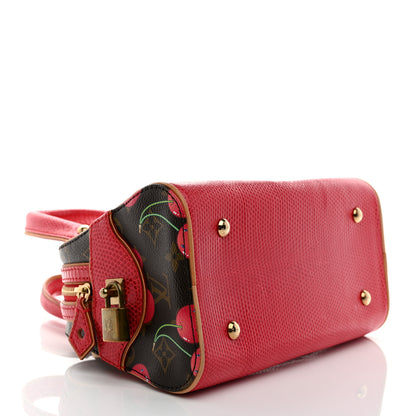 Louis Vuitton Lizard Monogram Cerises Neo Deauville 4 of 10