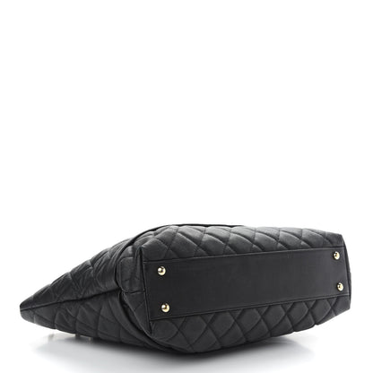 Chanel Caviar Quilted Rolled Up Tote Black 4 of 11