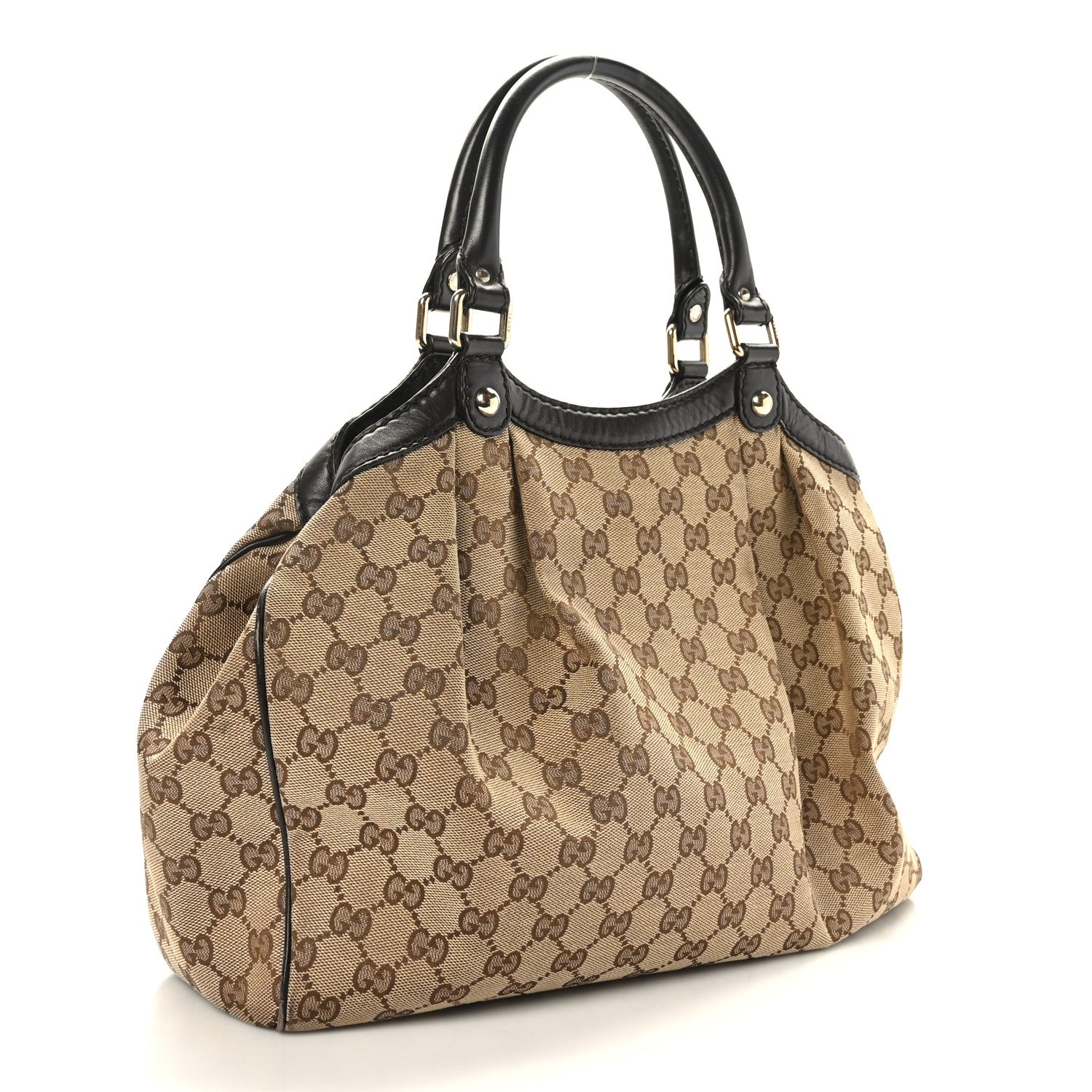 Gucci Monogram Medium Sukey Tote Dark Brown 3 of 9