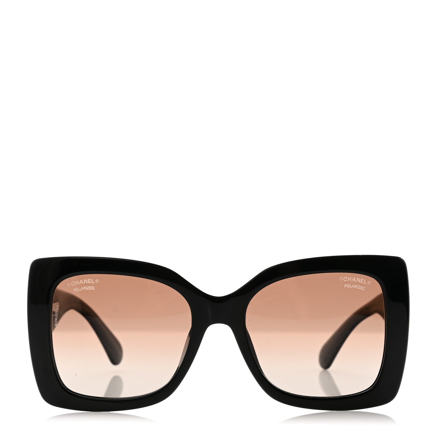 Square Polarized CC Sunglasses 5494-A Black