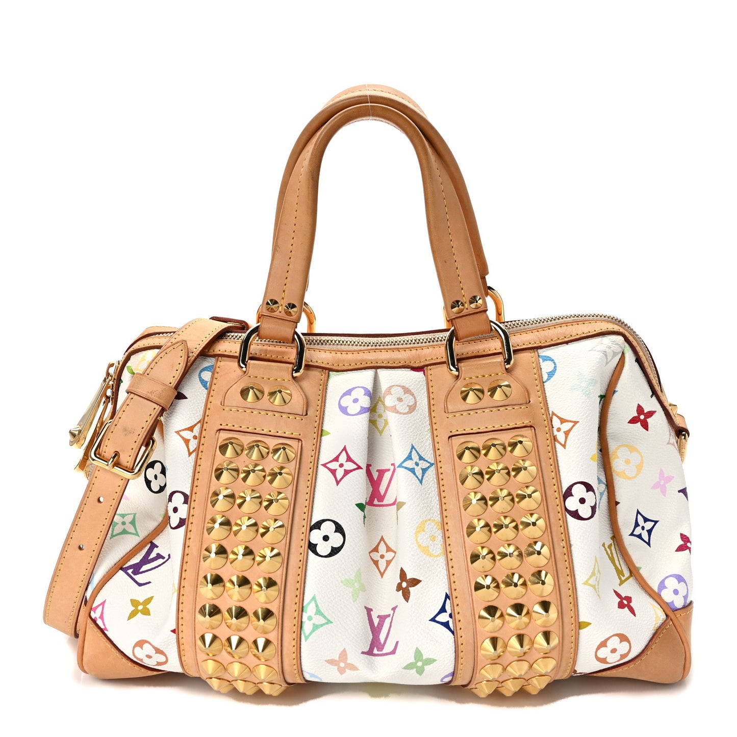 Monogram Multicolor Courtney MM White