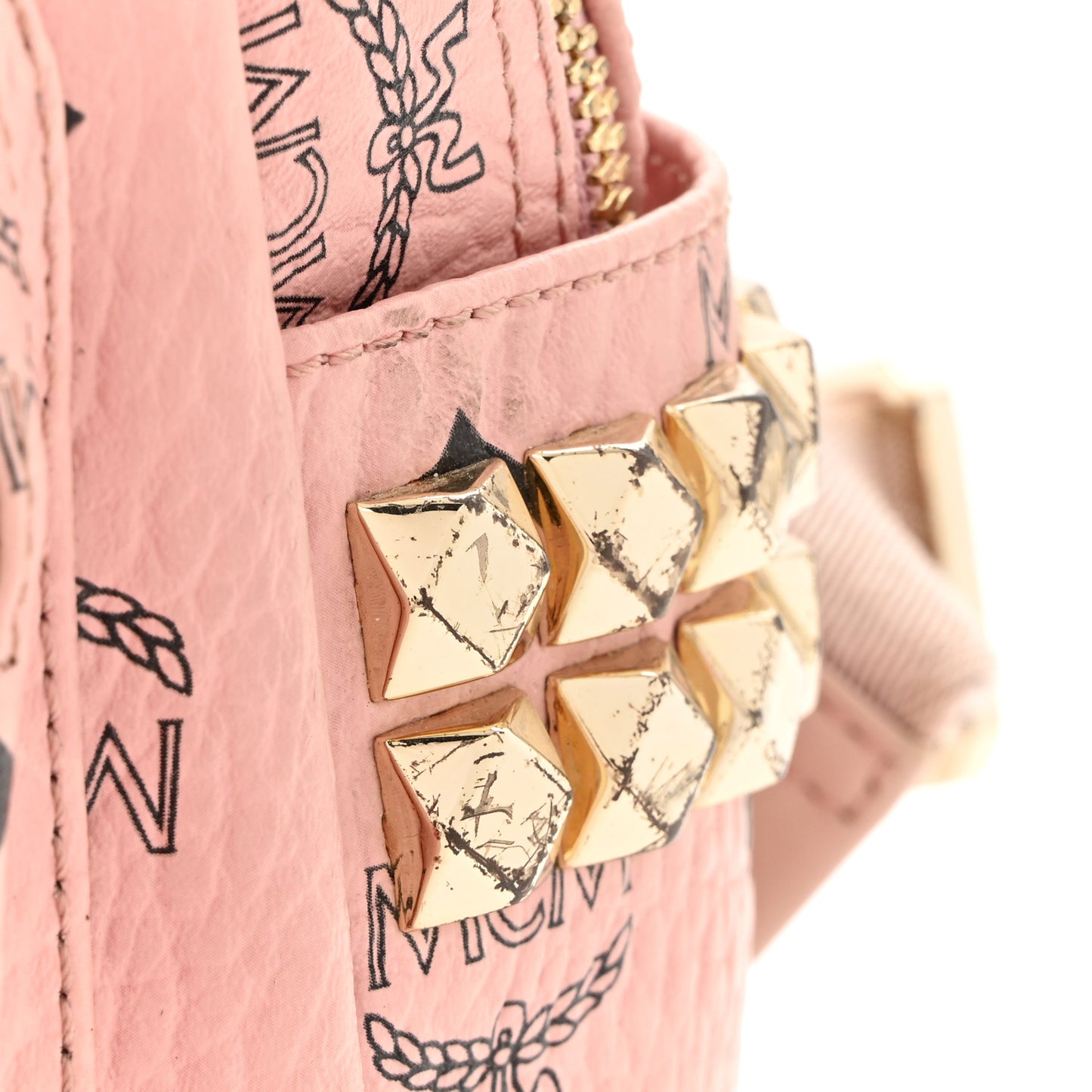 Visetos Outline Stud Mini Stark Backpack Soft Pink
